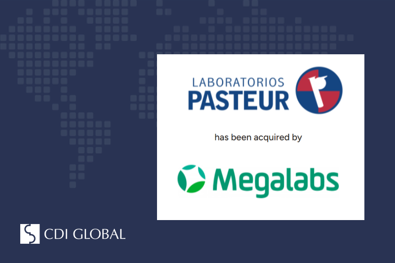 CDI Global Latin America (Uruguay) acted as M&A Advisor to Laboratorios Pasteur on sale to Megalabs